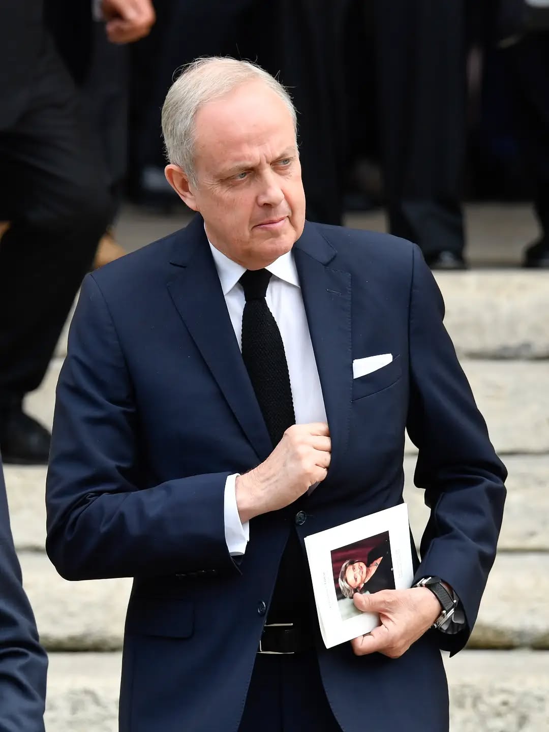 Le Comte de Paris aux obs&egrave;ques de Bernadette Chirac