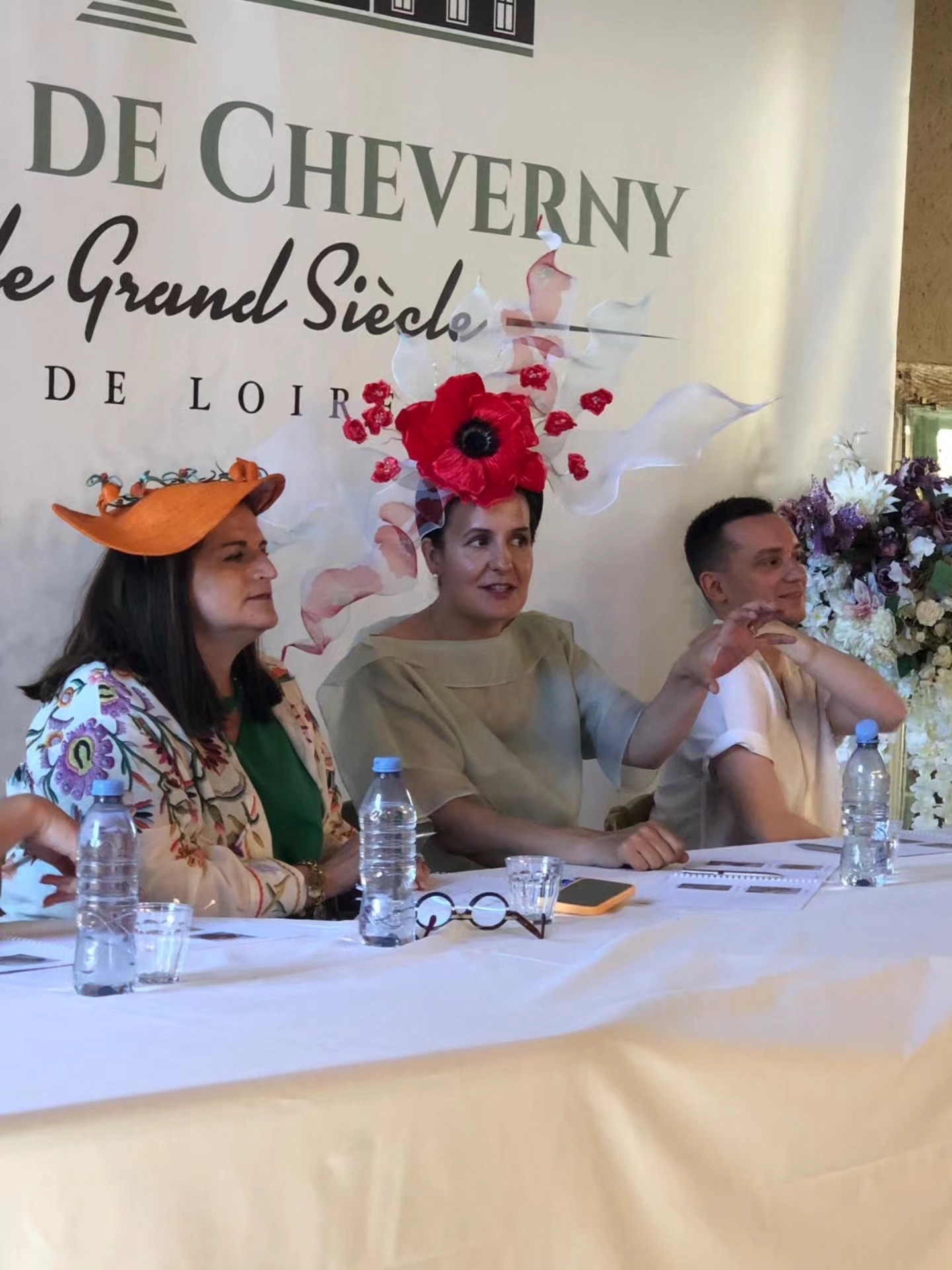 La comtesse de Paris au Festival du Chapeau de Cheverny