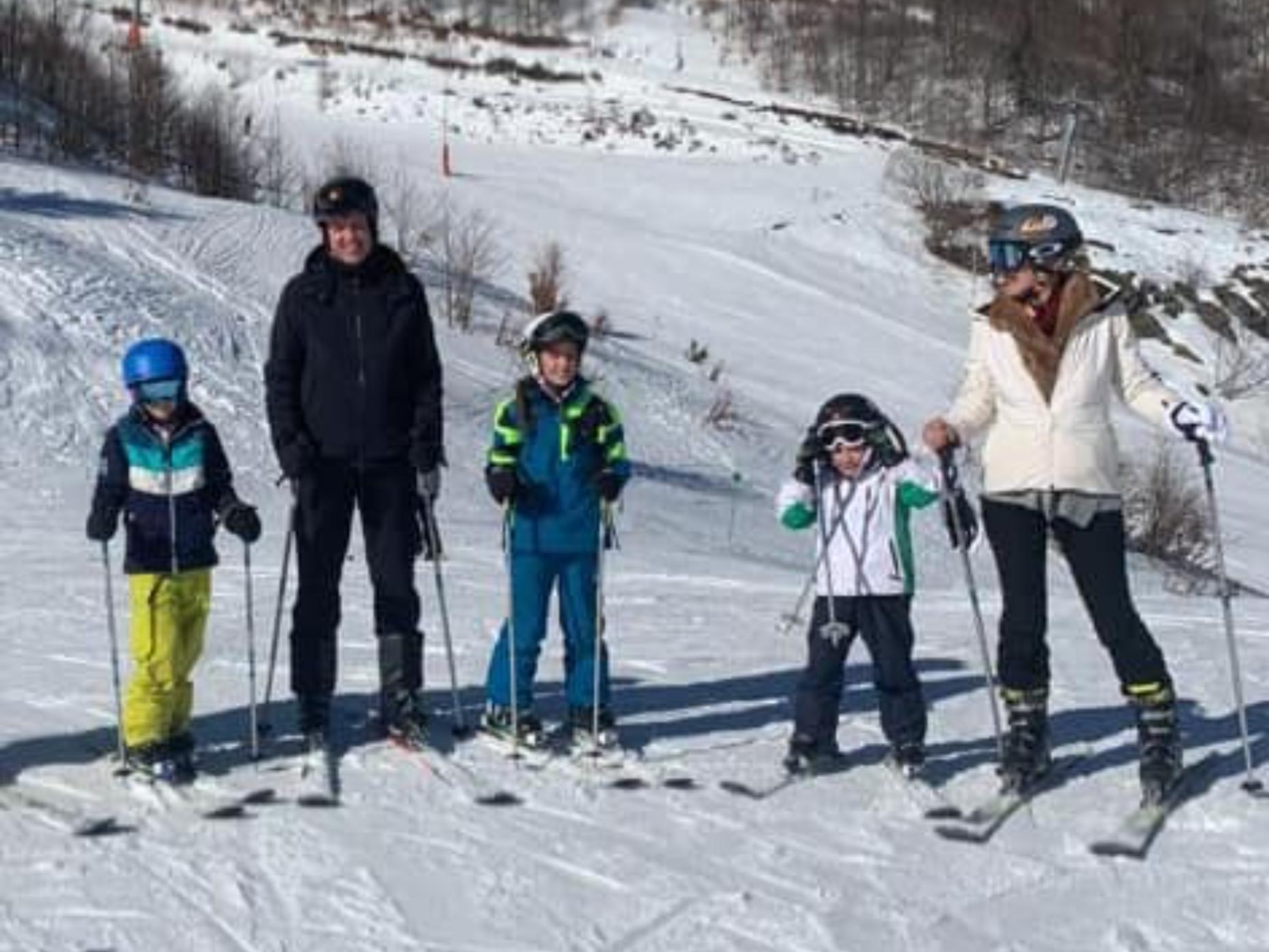 La Famille de France en vacances dans les Pyrénées