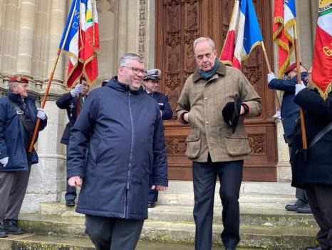 Le comte de Paris à Dreux pour célébrer Sainte Geneviève, patronne des gendarmes