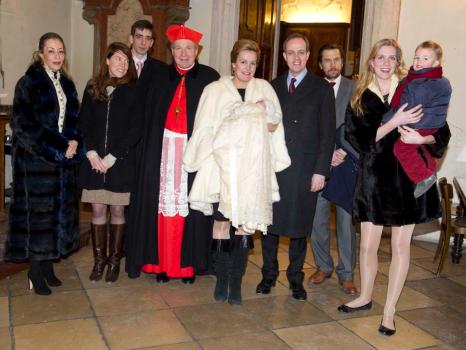 Baptême de la princesse Antoinette de France – 11 Février 2012