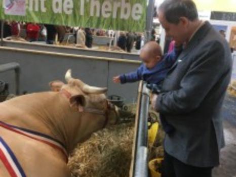 Le duc et la duchesse de Vendôme au Salon de l'agriculture 2017 - 9 mars 2017
