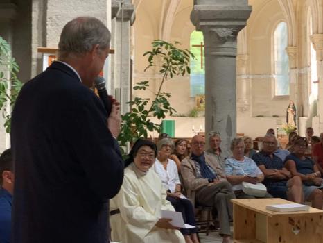 La Famille de France au monastère de Prouilhe pour les journées du Patrimoine 2022