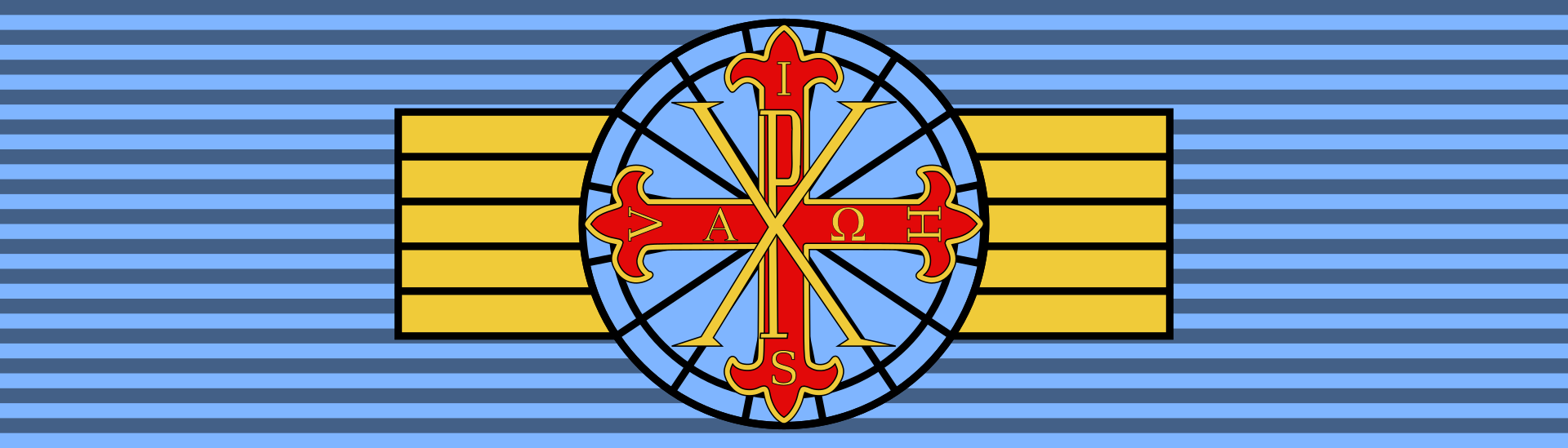 Bailli grand-croix de justice avec collier de l'ordre sacré et militaire constantinien de Saint-Georges